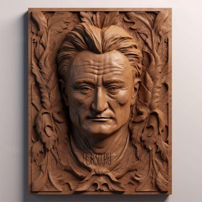 conan brien 4 stl model for CNC